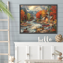 Load image into Gallery viewer, Diamond Painting - Full Square - Rural House (40*30CM)
