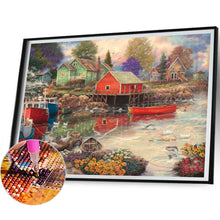 Load image into Gallery viewer, Diamond Painting - Full Square - Rural House (40*30CM)
