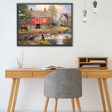 Load image into Gallery viewer, Diamond Painting - Full Square - Rural House (40*30CM)
