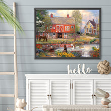 Load image into Gallery viewer, Diamond Painting - Full Square - Rural House (40*30CM)
