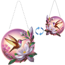 Load image into Gallery viewer, Acrylic Diamond Painting Hanging Pendant Diamond Art Window Pendants (A)
