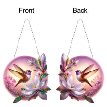 Load image into Gallery viewer, Acrylic Diamond Painting Hanging Pendant Diamond Art Window Pendants (A)
