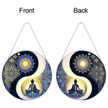 Load image into Gallery viewer, Acrylic Diamond Painting Hanging Pendant Diamond Art Window Pendants (B)
