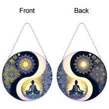 Load image into Gallery viewer, Acrylic Diamond Painting Hanging Pendant Diamond Art Window Pendants (B)
