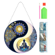 Load image into Gallery viewer, Acrylic Diamond Painting Hanging Pendant Diamond Art Window Pendants (B)
