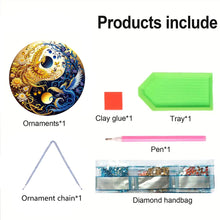 Load image into Gallery viewer, Acrylic Diamond Painting Hanging Pendant Diamond Art Window Pendants (D)
