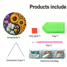Load image into Gallery viewer, Acrylic Diamond Painting Hanging Pendant Diamond Art Window Pendants (G)
