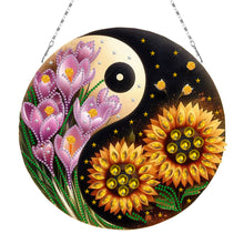 Load image into Gallery viewer, Acrylic Diamond Painting Hanging Pendant Diamond Art Window Pendants (H)
