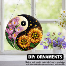 Load image into Gallery viewer, Acrylic Diamond Painting Hanging Pendant Diamond Art Window Pendants (H)
