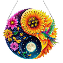 Load image into Gallery viewer, Acrylic Diamond Painting Hanging Pendant Diamond Art Window Pendants (J)
