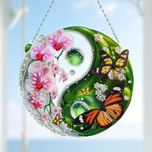 Load image into Gallery viewer, Acrylic Diamond Painting Hanging Pendant Diamond Art Window Pendants (K)

