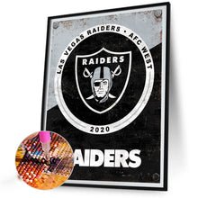 Load image into Gallery viewer, Diamond Painting - Full Round - Las Vegas Raiders (40*50CM)
