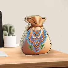 Load image into Gallery viewer, Acrylic Wooden Cat DIY Money Storage Box Diamond Art Decors for Adults Beginners
