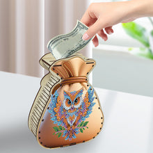 Load image into Gallery viewer, Acrylic Wooden Cat DIY Money Storage Box Diamond Art Decors for Adults Beginners
