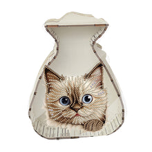 Load image into Gallery viewer, Acrylic Wooden Cat DIY Money Storage Box Diamond Art Decors for Adults Beginners
