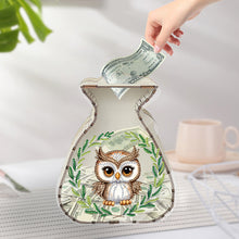 Load image into Gallery viewer, Acrylic Wooden Cat DIY Money Storage Box Diamond Art Decors for Adults Beginners
