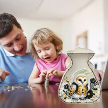 Load image into Gallery viewer, Acrylic Wooden Cat DIY Money Storage Box Diamond Art Decors for Adults Beginners
