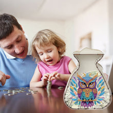 Load image into Gallery viewer, Acrylic Wooden Cat DIY Money Storage Box Diamond Art Decors for Adults Beginners
