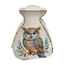 Load image into Gallery viewer, Acrylic Wooden Cat DIY Money Storage Box Diamond Art Decors for Adults Beginners
