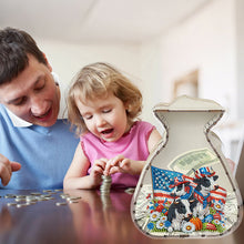 Load image into Gallery viewer, Acrylic Wooden Cat DIY Money Storage Box Diamond Art Decors for Adults Beginners
