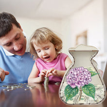 Load image into Gallery viewer, Acrylic Wooden Cat DIY Money Storage Box Diamond Art Decors for Adults Beginners
