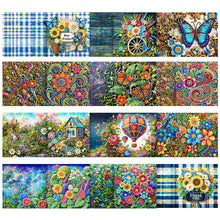 Load image into Gallery viewer, 12pcs Diamond Painting Greeting Cards Handmade Diamond Art Cards for Adults (C)

