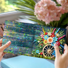 Load image into Gallery viewer, 12pcs Diamond Painting Greeting Cards Handmade Diamond Art Cards for Adults (C)
