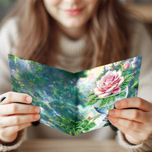 Load image into Gallery viewer, 8pcs Diamond Painting Greeting Cards Handmade Diamond Art Cards for Adults (D)
