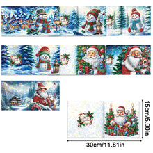 Load image into Gallery viewer, 8pcs Diamond Painting Greeting Cards Handmade Diamond Art Cards for Adults (E)
