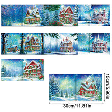 Load image into Gallery viewer, 8pcs Diamond Painting Greeting Cards Handmade Diamond Art Cards for Adults (F)
