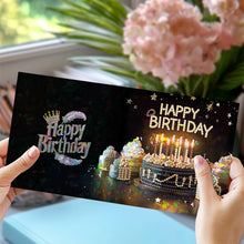 Load image into Gallery viewer, 8pcs Diamond Painting Greeting Cards Handmade Diamond Art Cards for Adults (J)
