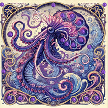 Load image into Gallery viewer, Diamond Painting - Partial Special Shaped - Octopus (30*30CM)
