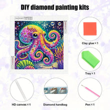 Load image into Gallery viewer, Diamond Painting - Partial Special Shaped - Octopus (30*30CM)
