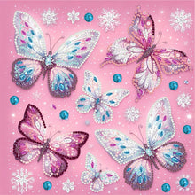 Load image into Gallery viewer, Diamond Painting - Partial Special Shaped - Butterfly (30*30CM)
