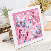 Load image into Gallery viewer, Diamond Painting - Partial Special Shaped - Butterfly (30*30CM)
