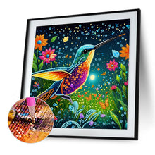 Load image into Gallery viewer, Diamond Painting - Partial Special Shaped - Hummingbird (30*30CM)
