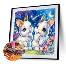 Load image into Gallery viewer, Diamond Painting - Partial Special Shaped - Rabbit (30*30CM)
