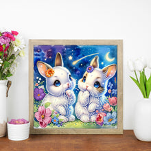 Load image into Gallery viewer, Diamond Painting - Partial Special Shaped - Rabbit (30*30CM)
