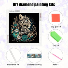 Load image into Gallery viewer, Diamond Painting - Partial Special Shaped - Leopard (30*30CM)
