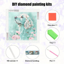 Load image into Gallery viewer, Diamond Painting - Partial Special Shaped - Dog (30*30CM)
