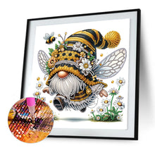 Load image into Gallery viewer, Diamond Painting - Partial Special Shaped - Bee Gnome (30*30CM)
