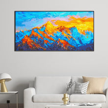 Load image into Gallery viewer, Diamond Painting - Full Square - Sunshine Golden Mountain (80*40CM)
