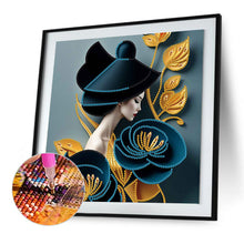 Load image into Gallery viewer, Diamond Painting - Partial Special Shaped - Elegant Beauty (30*30CM)
