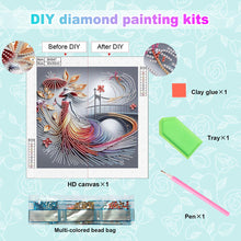 Load image into Gallery viewer, Diamond Painting - Partial Special Shaped - Elegant Umbrella Beauty (30*30CM)
