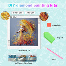 Load image into Gallery viewer, Diamond Painting - Partial Special Shaped - Elegant Umbrella Beauty (30*30CM)
