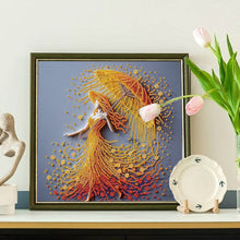 Load image into Gallery viewer, Diamond Painting - Partial Special Shaped - Elegant Umbrella Beauty (30*30CM)

