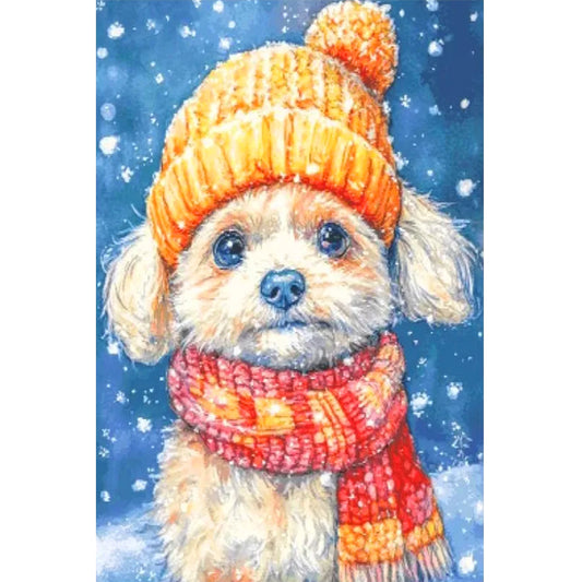 Diamond Painting - Full Round - Puppy (40*60CM)