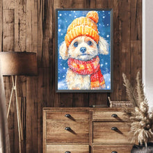 Load image into Gallery viewer, Diamond Painting - Full Round - Puppy (40*60CM)
