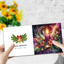 Load image into Gallery viewer, 6PCS DIY Christmas Diamond Art Greeting Cards Congratulations Cards &amp; Gifts
