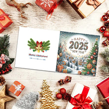 Load image into Gallery viewer, 6PCS DIY Christmas Diamond Art Greeting Cards Congratulations Cards &amp; Gifts
